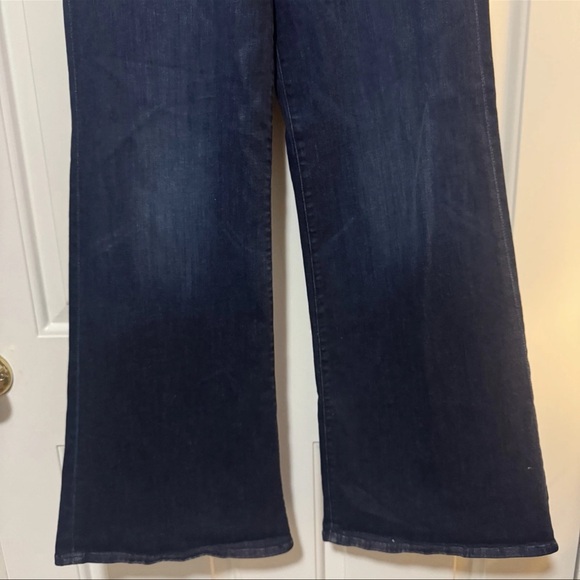 Mother The Tomcat Roller In Off Limits Blue Wide Leg Size 28 - Picture 3 of 12